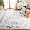 thumbnail image 2 of SAFAVIEH Layla Jermaine Floral Area Rug, Ivory Grey/Blue, 8' x 10', 2 of 8