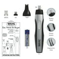 Wahl 2In1 Deluxe Lighted Ear, Nose And Brow Trimmer Model 5546200