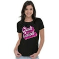 thumbnail image 3 of Breast Cancer Awareness Crush Cancer Womens Slim Fit Graphic Tee Brisco Brands M, 3 of 5