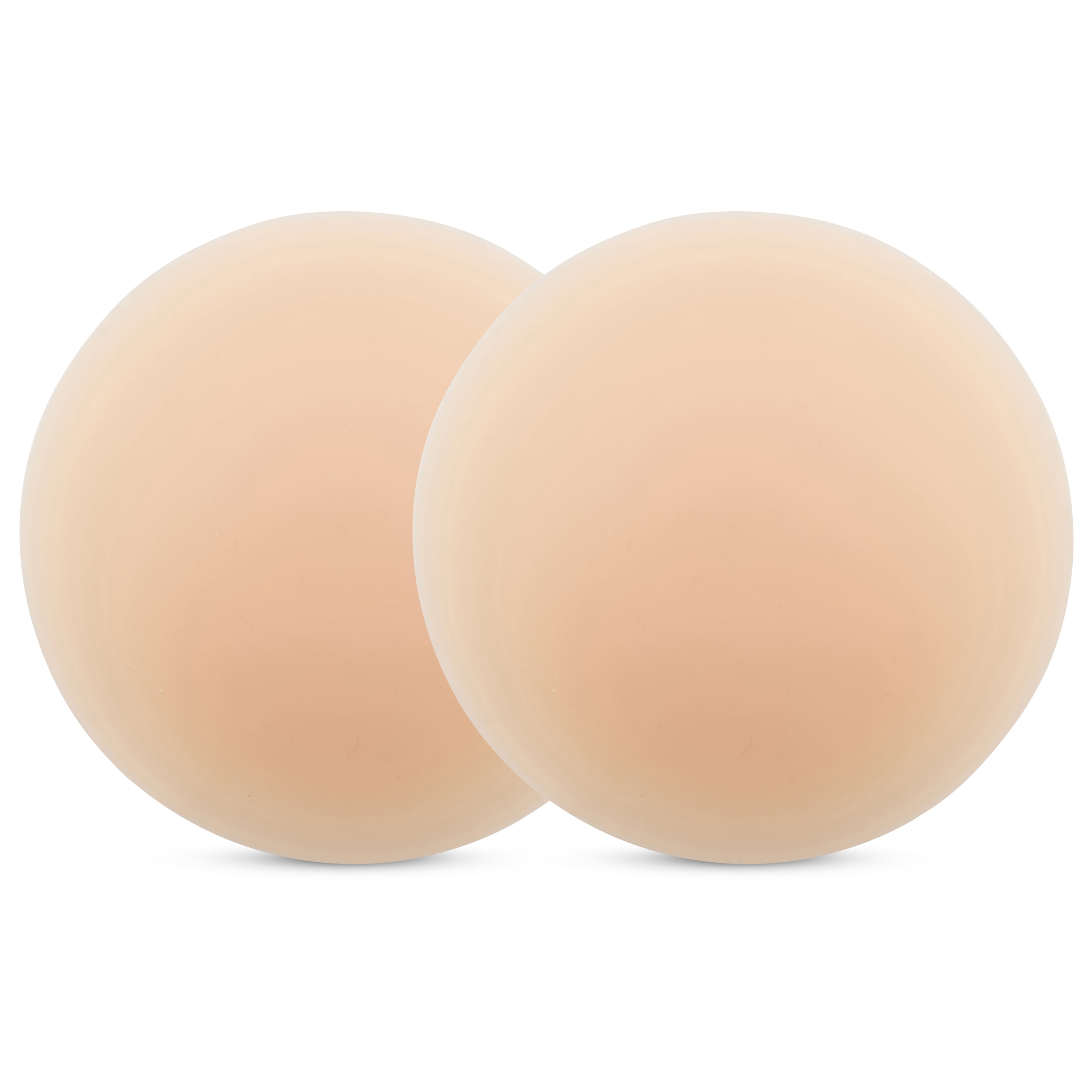 Positively BRA+ZEN Women's Reusable Silicone Nipple Covers Non-Adhesive Pasties, Sizes 1 & 2 Breast Petals
