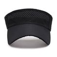 thumbnail image 3 of Men Temperament Ventilate Solid ColorPunched Leisure Sunscreen Sunshade Hat, 3 of 9