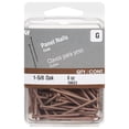 thumbnail image 2 of 1-5/8" Oak Brown Painted Steel Panel Flat Head Nails PNLAIL-110 (180 pcs.), 2 of 2