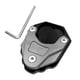 thumbnail image 3 of Placa de extensión de la almohadilla del soporte de la pata de cabra con accesorios de llave para C400GT C400 2019-2021 Gris, 3 of 9