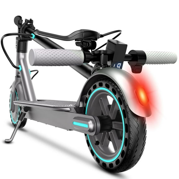 350W Motor Electric Scooter 8.5" Solid Tires, up to 19MPH and 20Miles Long-Range Portable Commuting Scooter