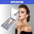 thumbnail image 3 of Vocoste Makeup Brush Kit Travel Retractable Angled Makeup Brush Eye Smudge Brush Highlight Brush Sky Blue 1 Set, 3 of 7