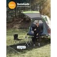 thumbnail image 4 of JOYTUTUS Semi-Automatic Portable Truck Bed Tent with Awning,Pre-Assembled Design 2 Person,for 5.0FT-6.5FT Pickup Truck Bed, 4 of 7