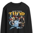 thumbnail image 3 of Marvel Thor - Thunder God - Men's Long Sleeve Graphic T-Shirt, 3 of 5