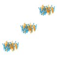 thumbnail image 4 of maskred Pack of 50 Plastic Golf Tees in Assorted Colors Style A 3Set, 4 of 6
