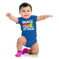 thumbnail image 4 of PACMAN Snack Attack Hungry Hangry Romper Boys or Girls Infant Baby Brisco Brands NB, 4 of 7