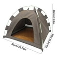 thumbnail image 2 of Cat Tent House, Cat House for Indoor Outdoor Cats, Outdoor Cat Pet Dog Bed, Foldable Portable Tent House for Cats, Puppies and Other Small Animals, 2 of 5