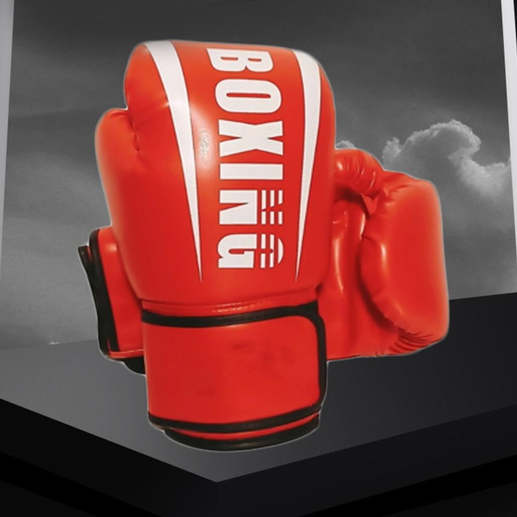 Yihuala Shockproof Boxing Gloves Reinforced Wrist Stabilization Professional PU Gloves For Adults
