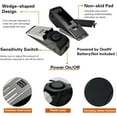 thumbnail image 4 of GoXteam Door Stop Alarm, Door Stopper with Security Alarm, Floor Wedge Doorstop for Travel Apartment Home House (Pack of 2), 4 of 7