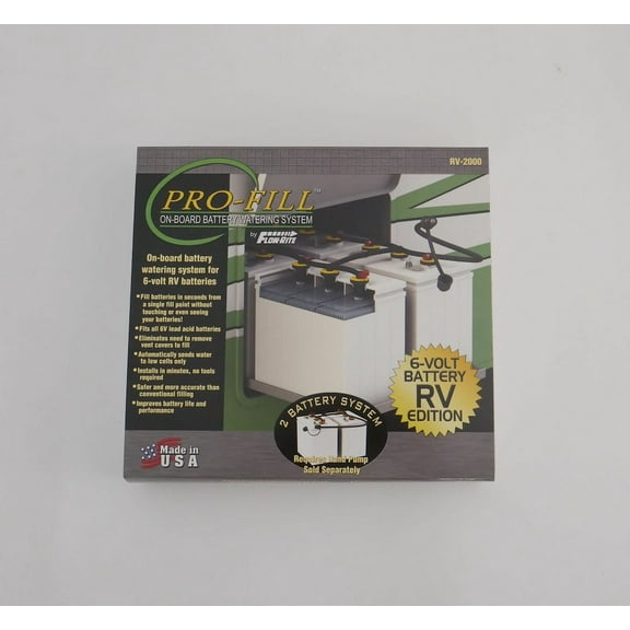 Flow-Rite Rv2000 Pro-Fill Rv Edition 2 Battery Kit
