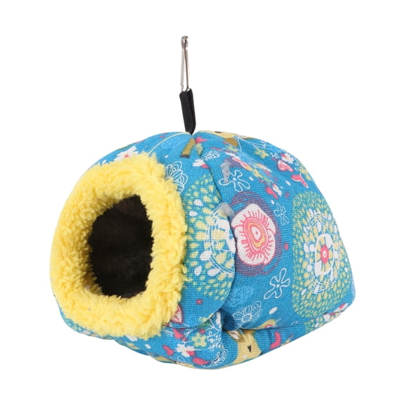 Milisten Canvas Parrot Nest Hanging Hammock for Small Birds, Assorted Colors, Bird Cage Accessory