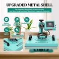 thumbnail image 3 of EastVita Multifunctional Heat Press Machine 6 in 1 Dual Display US Plug 15x15 Inch, 3 of 6