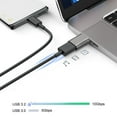 thumbnail image 6 of USB 3.2 to Type C OTG Adapter - 10Gbps Data Transfer & Charging Converter - Aluminum Alloy Plug & Play Adapter for Laptops & Smartphones, 6 of 6