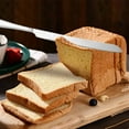 thumbnail image 2 of Stainless Steel Bread Knife, Long Handle - Serrated Edge, Sharp, Multi-Use - For Bread, Cake & Pizza, 2 of 4