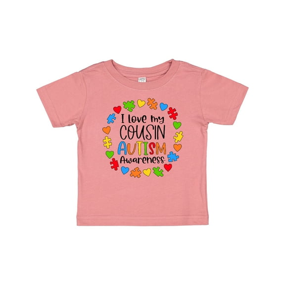 Inktastic I Love My Cousin Autism Awareness Boys or Girls Baby T-Shirt