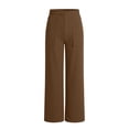 thumbnail image 5 of Cethrio Boys Sweatpants, Casual Straight Leg Spring Summer Elastic Waist Athletic Pants Brown Size 10-12, 5 of 5