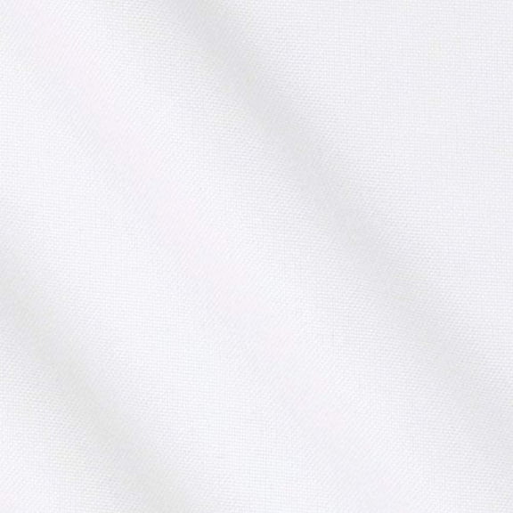 DECORATIVE SILK INC. POLY POPLIN FABRIC 100% POLYESTER 60" WIDE Tablecloth Panel"( WHITE )
