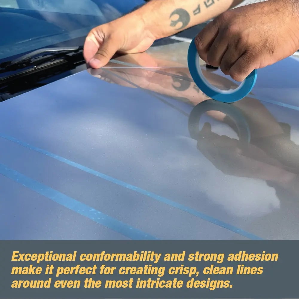 1/4" Fine Line Automotive Pinstriping Masking Tape - 36 Yard Roll Quantity: Pack of 2