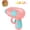 Pink, variant on Cat Toy Propeller Launcher, Cat Fetch Toy with Colorful Flying Propellers Set, cat Toy Propeller Launcher with 4pcs UFOs Without Lights/1pcs Light-Up UFOs Spinning Tops (Pink)