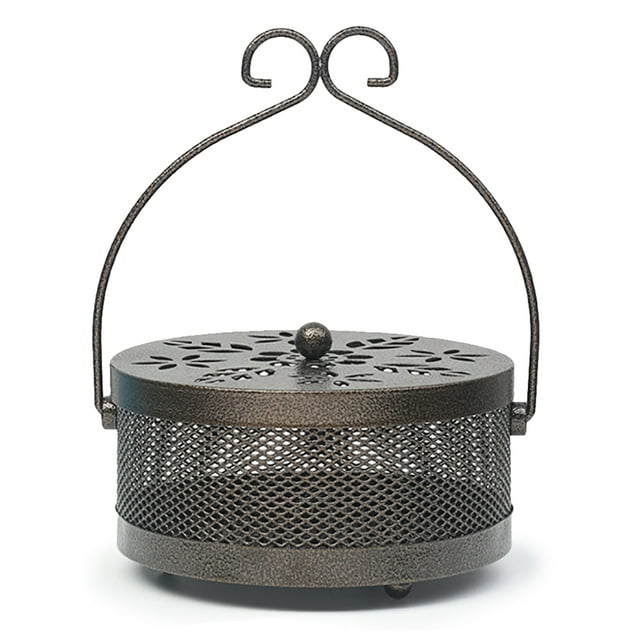 Mosquito Coil Holder Retro Iron Mosquito Incense Rack Desktop Ornament for Home
