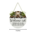 thumbnail image 3 of RKSTN Fall Decorations for Home 3D Welcome Hanger Funny Welcome Sign Home Outdoor Decor 11.8Inch, Door Hanger Welcome Sign Home Decor Funny Words Door Hanger Fall Decorations, 3 of 6