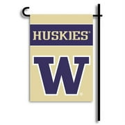Bsi Products Inc Washington Huskies 2-Sided Garden Flag Garden Flag