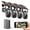 Silver, variant on Conico 2-Camera Wireless Security Camera System with Base Station, No Monthly Fee, Outdoor Security Camera Wireless, 2K 360° View, Solar Powered, Night Vision, Home Surveillance Cameras