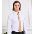 thumbnail image 2 of KOOELLE Men's Ties Solid Pure Color Plain Neckties Formal Black Ties For Men, 2 of 6