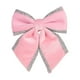 thumbnail image 2 of Decoración De Poliéster Lazo navideño de peluche, 23 x 24 x 3 cm, rosa, poliéster, para corona, árbol, puerta o decoración exterior (1 unidad) Rkxzt, 2 of 9
