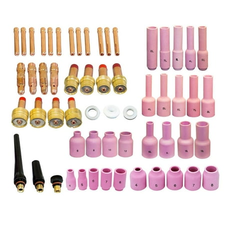 

58x Full Set TIG Gas Lens Back Collet Body Assorted TIG T28B