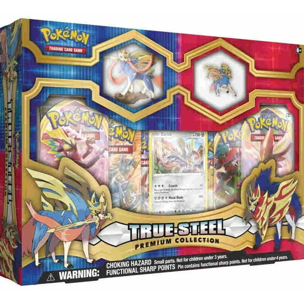 Pokemon Legends Of Galar True Steel Premium Collection Zacian Walmart Com Walmart Com