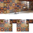 thumbnail image 1 of Peel and Stick Backsplash Tile Stickers, Colorful Tile, Stick on Wall Tiles (20 Sheets), 1 of 8
