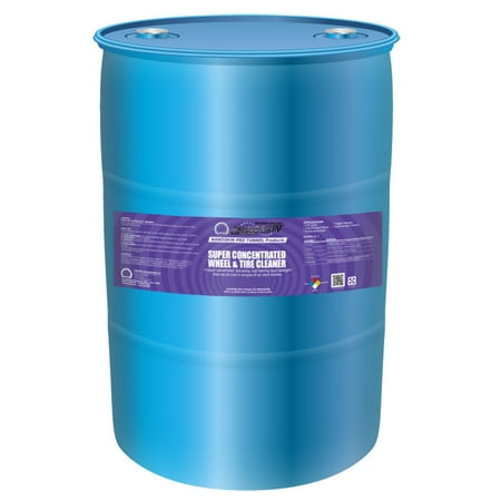 Car Wash Tunnel Series SUPER CONCENTRATED WHEEL & TIRE CLEANER (Dilution Ratio: 40:1) [NA-SWC3840], 30 Gallons