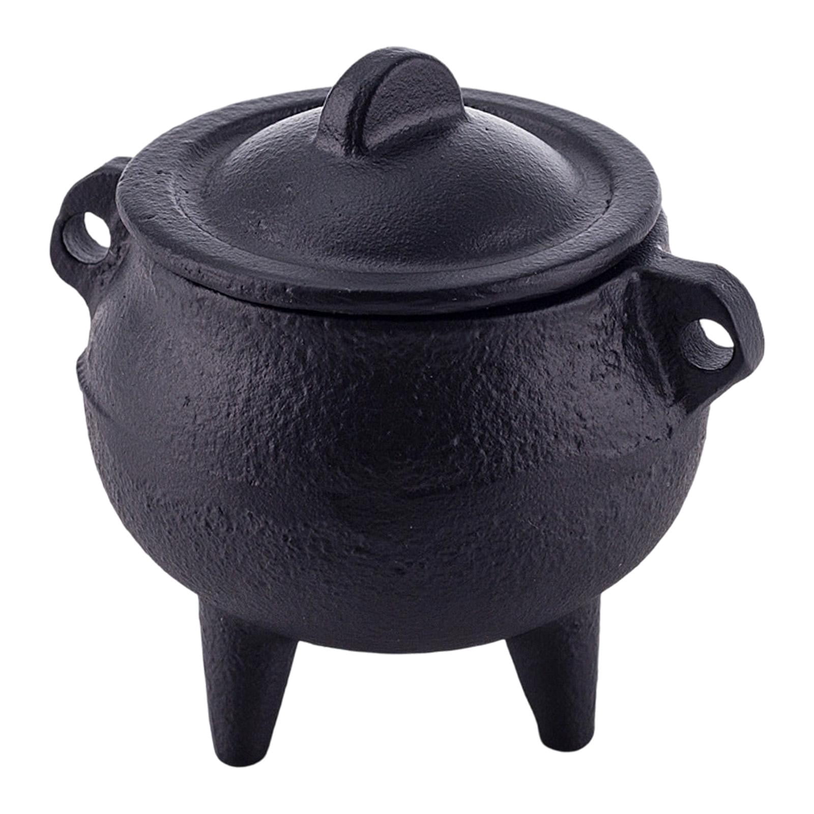 WLPZXP Cast Iron Incense Burner Aroma Burner Home Decoration Compact Gift Sturdy Meditation Incense Holder Halloween Decorative Bowl