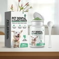 thumbnail image 4 of Natural Dog Teeth Cleaning Powder Plaque Remover Fresh Breath Oral Care Food Additive Health Support, 4 of 8
