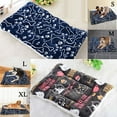thumbnail image 1 of Cheers Hiver Chaud Chien Chiot Chat Lit Coussin Tapis Doux Corail Molleton Couverture de Chenil, 1 of 2