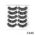 thumbnail image 3 of Volume Wispy Lashes Multipack Dramatic 8D False Eyelashes Pairs Style Eye Pack, 3 of 6