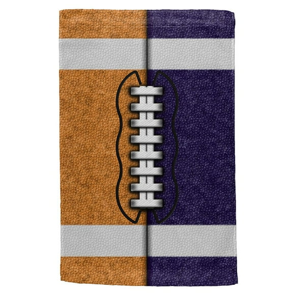 Fantasy Football Team Orange and Navy All Over Sport Towel