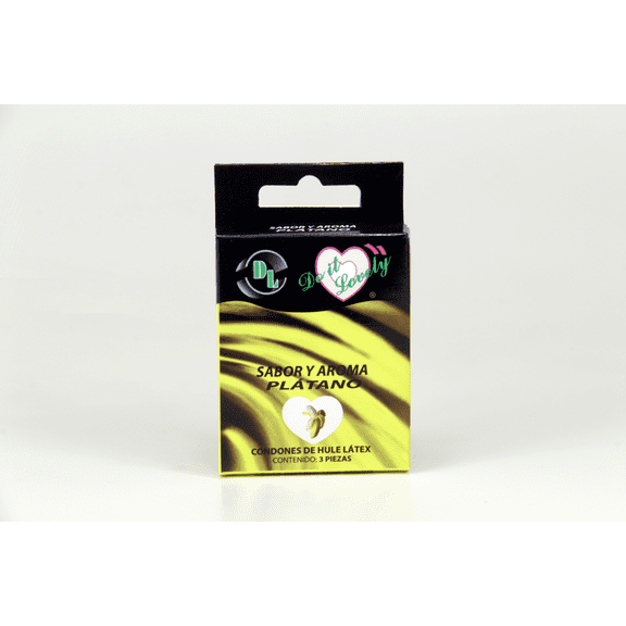Preservativo DL Platano 1 Cartera PRESERV