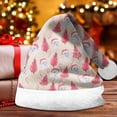 thumbnail image 2 of Fluffy Christmas Santa Hat for Adults Cute Christmas Santa, Soft Plush Party Hat for Holiday Events, Seasonal Gatherings & Festive Family Photos, 2 of 5