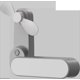 thumbnail image 1 of Fiudx Artículos en oferta con ofertas flash Ventilador de escritorio pequeño USB portátil silencioso para oficina con viento fuerte que se puede colgar en el techo, 1 of 1
