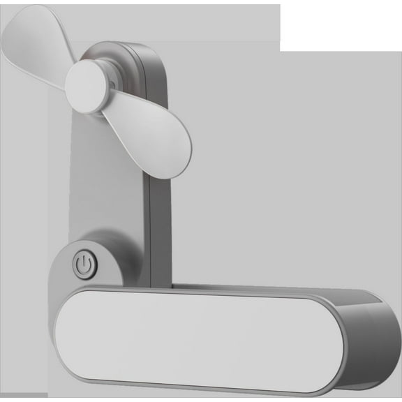 YiBai Desktop Small Fan USB Portable Mute High Wind Office Can Be Hung Ceiling Fan, White #N.658