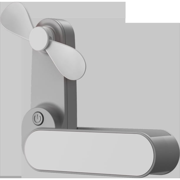 Fiudx Artículos en oferta con ofertas flash Ventilador de escritorio pequeño USB portátil silencioso para oficina con viento fuerte que se puede colgar en el techo