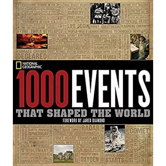 Pre-Owned 1000 Events That Shaped the World 9781426203145