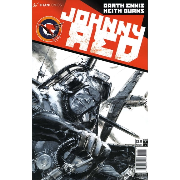 Johnny Red (2nd Series) #1A VF ; Titan Comic Book
