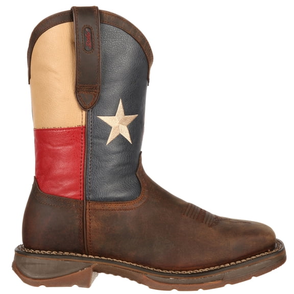 Durango Mens Rebel Patriotic Square Toe Cowboy  Mid Calf Boots