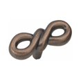thumbnail image 1 of Hickory Hardware P3450-DAC 2.12 In. French Twist Dark Antique Copper Cabinet Knob, 1 of 1